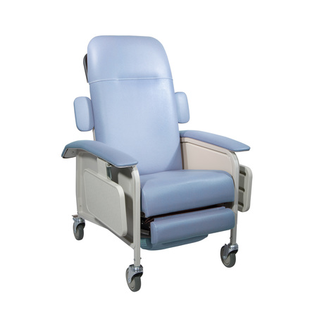 DRIVE MEDICAL Clinical Care Geri Chair Recliner, Blue Ridge d577-br